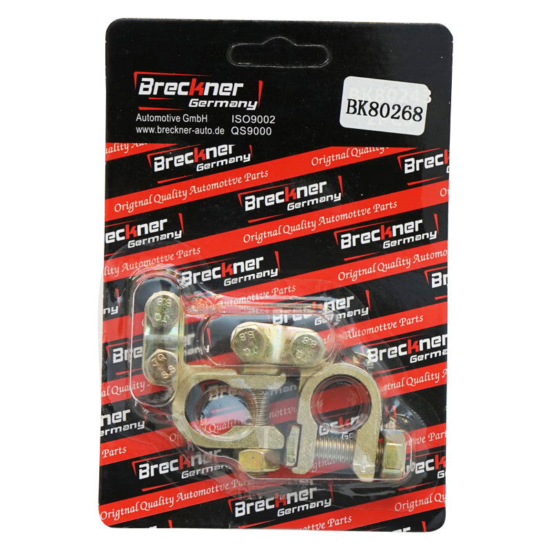 Set of copper battery terminals Cu+ Breckner Germany